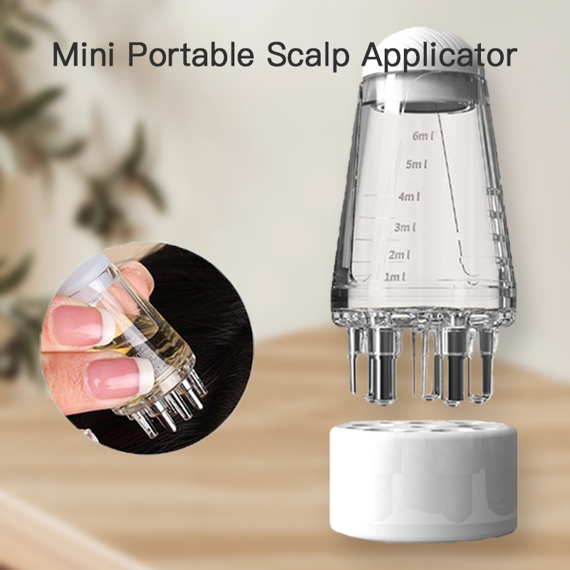Hair Care Tonic - Aplikator kulit kepala Mini portabel, cairan