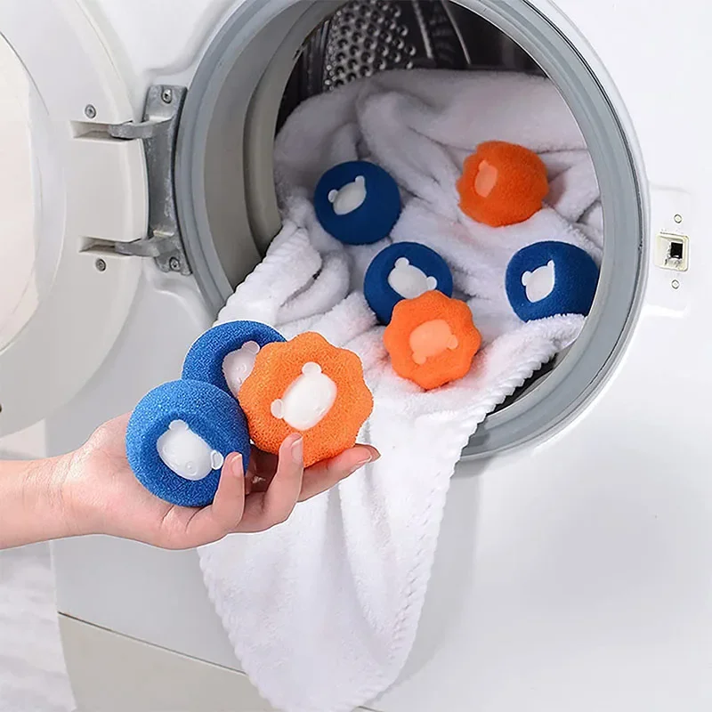 From Home Hair Care - Bola cuci cucian serat bersih menghilangkan