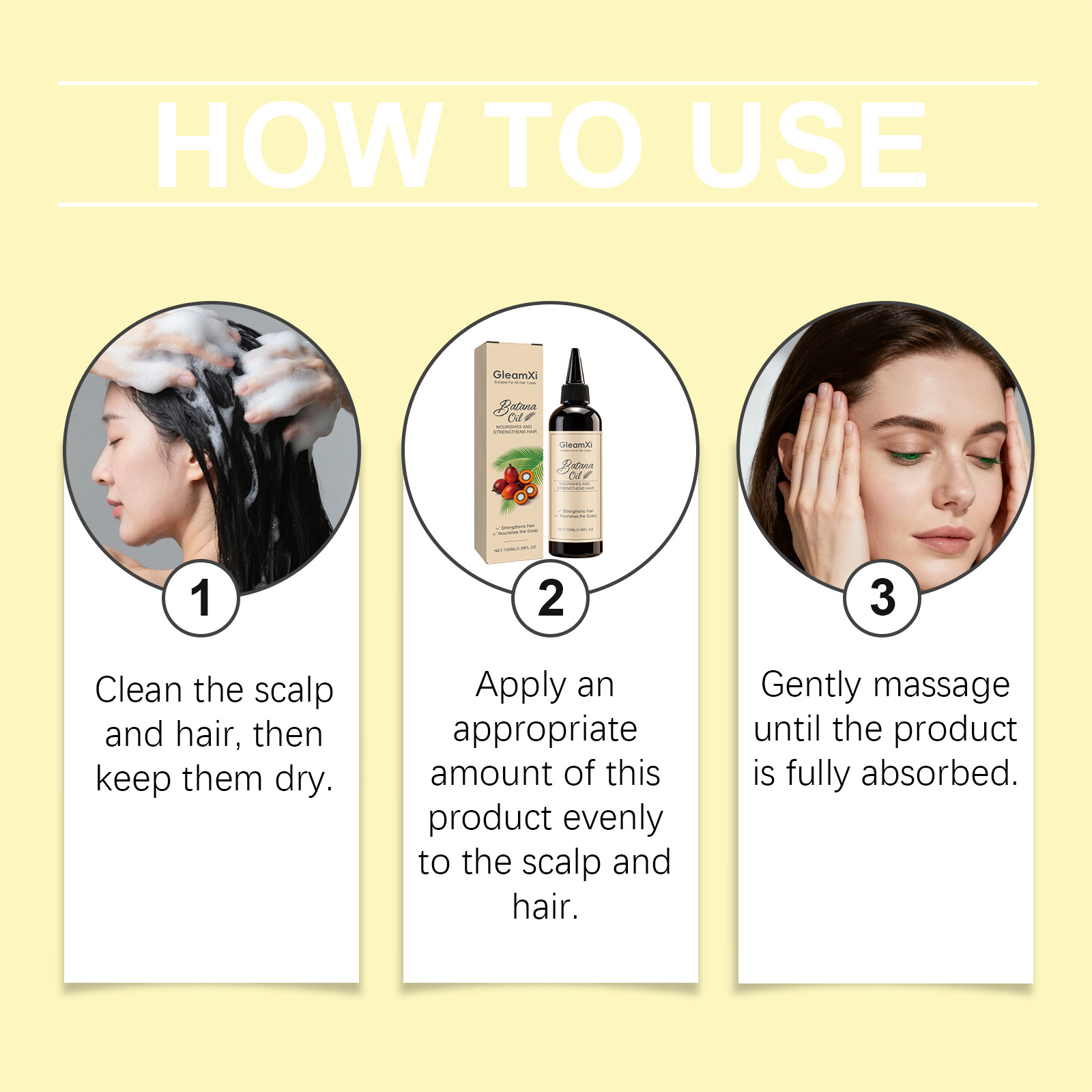 Hair Care Naturally - Minyak Esensial Rambut Batana Memperkuat Akar
