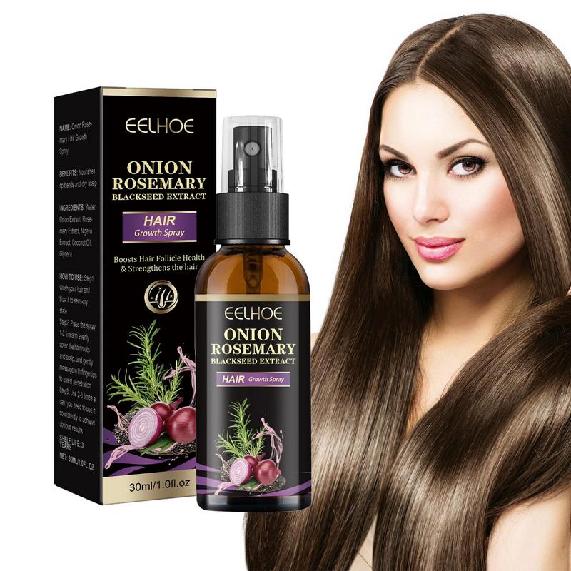 Rosemary Hair Oil - Semprotan penumbuh rambut 30ml, bawang Rosemary