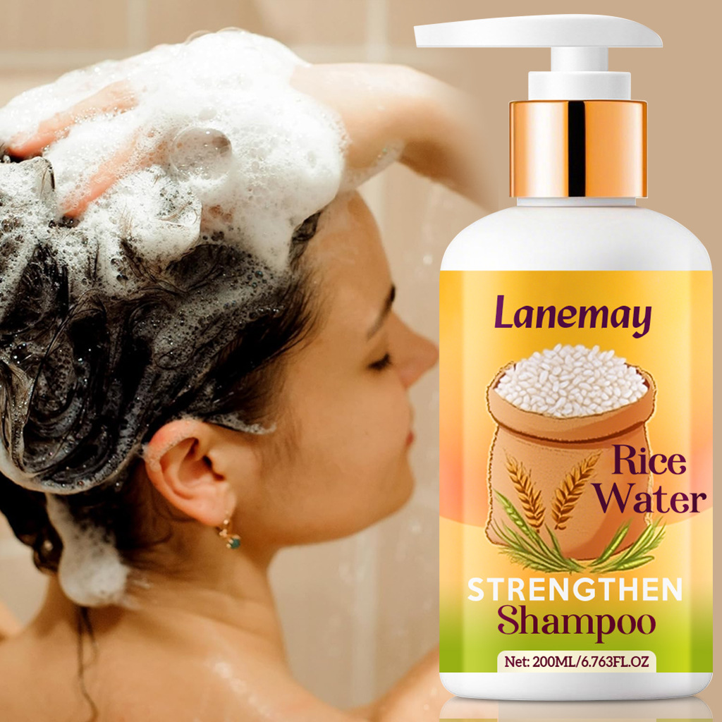 Hair Care With Rice Water - Sampo Penguat Rambut Beras – Rahasia