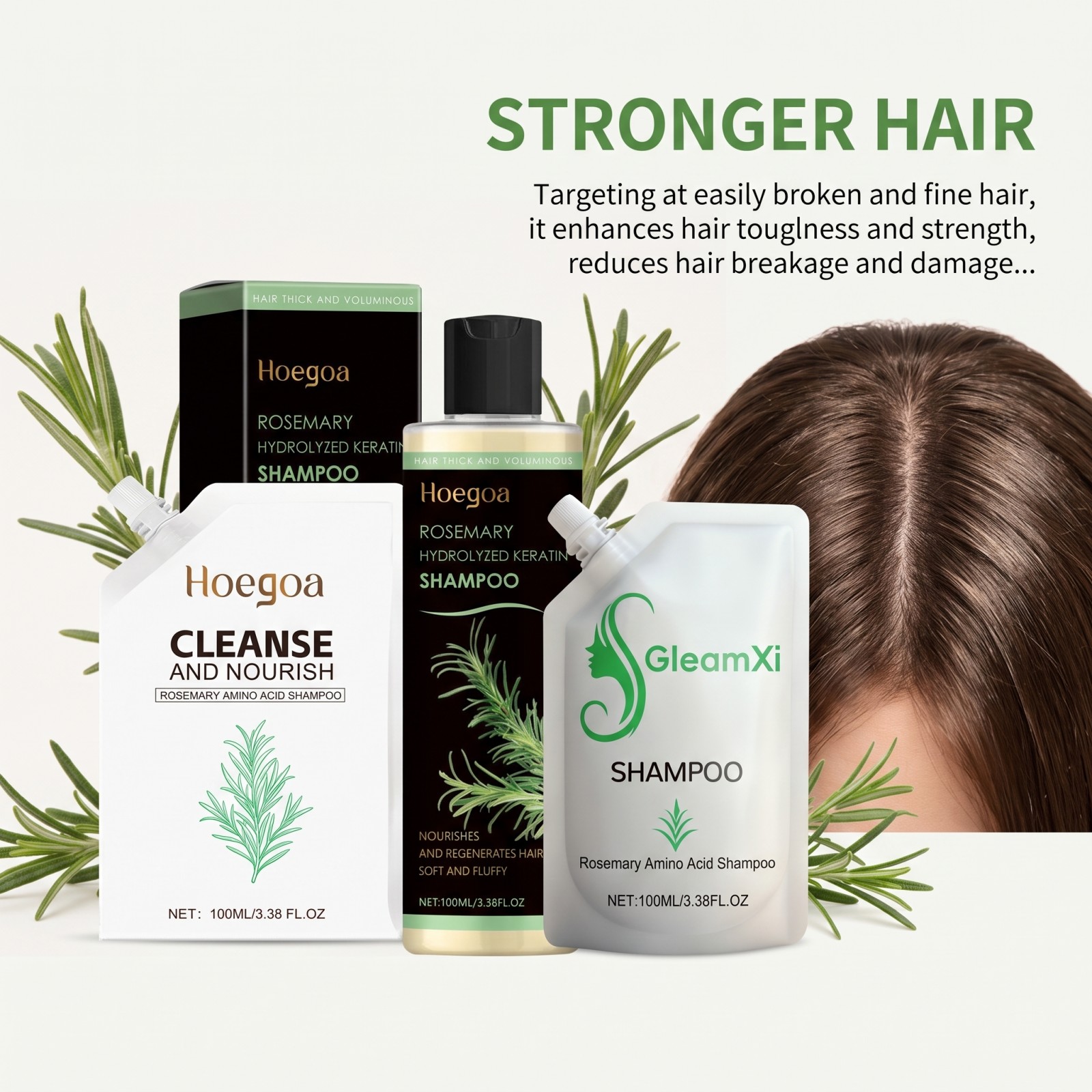 Shampo Rosemary Anti-Rambut Ro - Hair Care Tonic ulasan dan harga