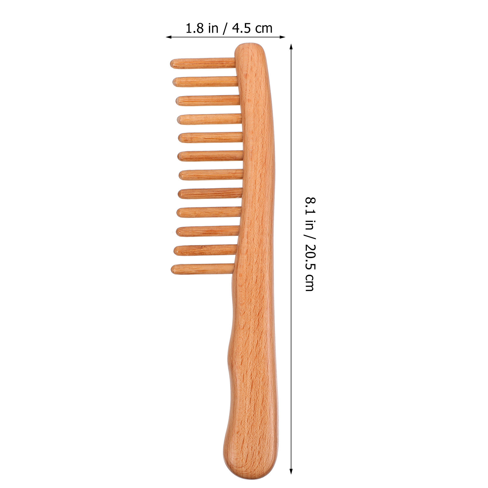1 Buah Sisir Pijat Kayu Alami  - Hair Care Naturally ulasan dan harga