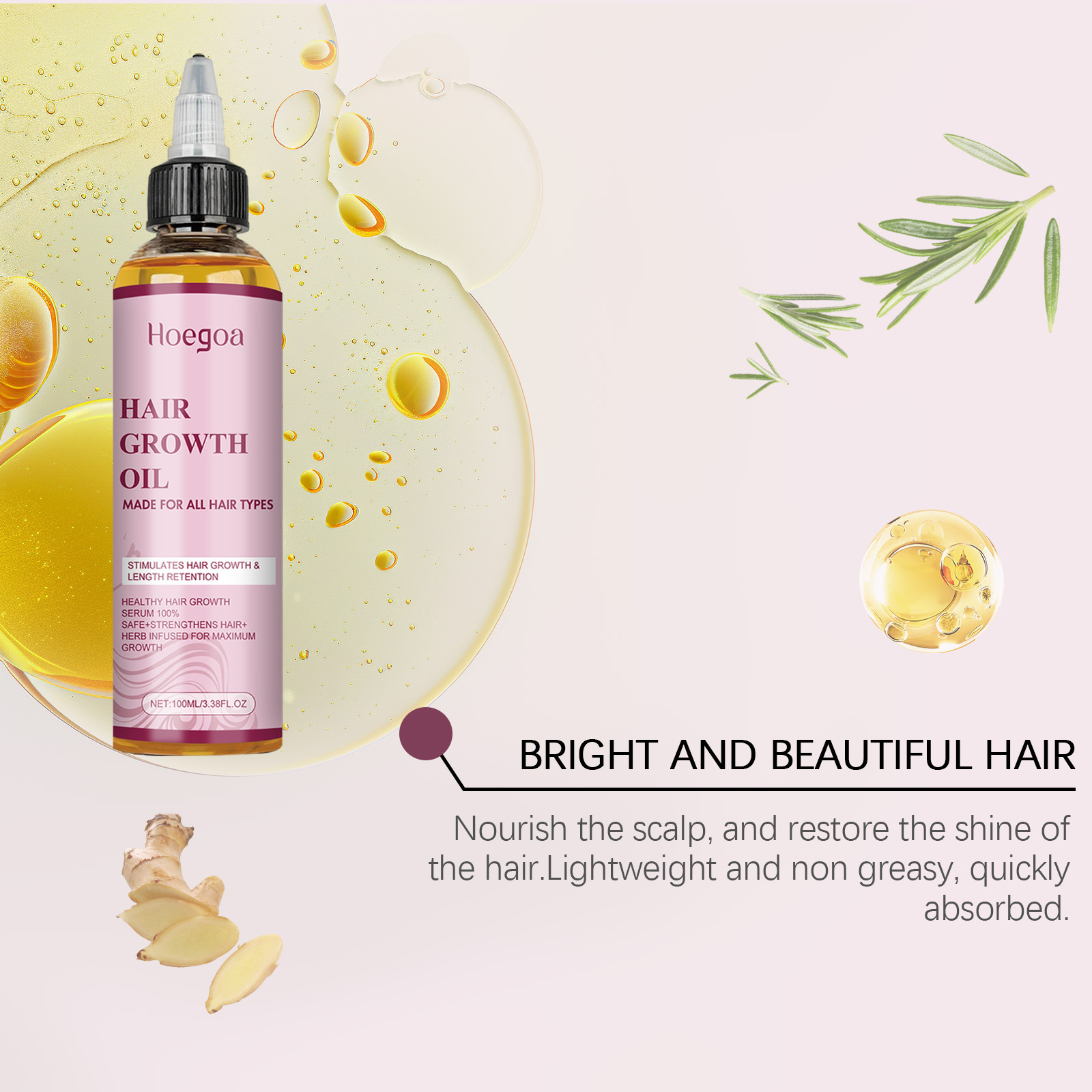 Minyak Penumbuh Rambut Memperb - Hair Care Naturally ulasan dan harga