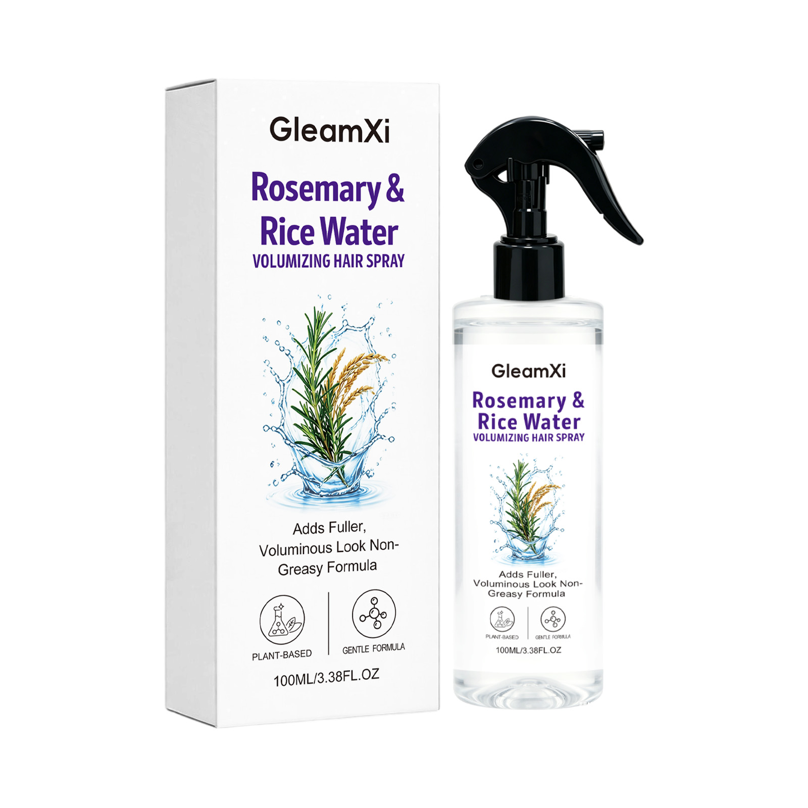 Semprotan Perawatan Rambut Air - Hair Care With Rice Water ulasan dan harga