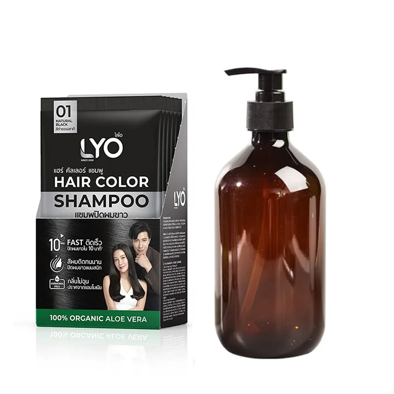 Lyo botol kemasan rambut celup - Hair Care Naturally ulasan dan harga