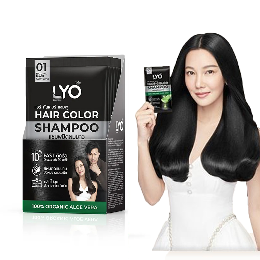 Lyo botol kemasan rambut celup - Hair Care Naturally ulasan dan harga