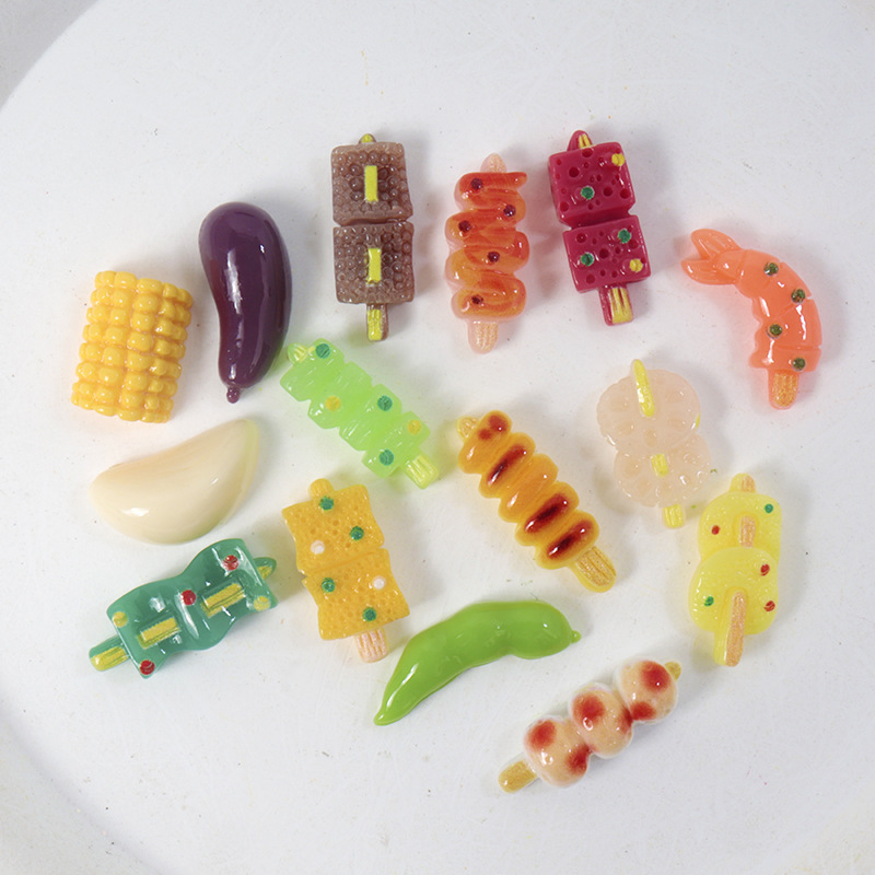 30pcs Miniatur Resin Mini Deko - Hair Care Journal ulasan dan harga