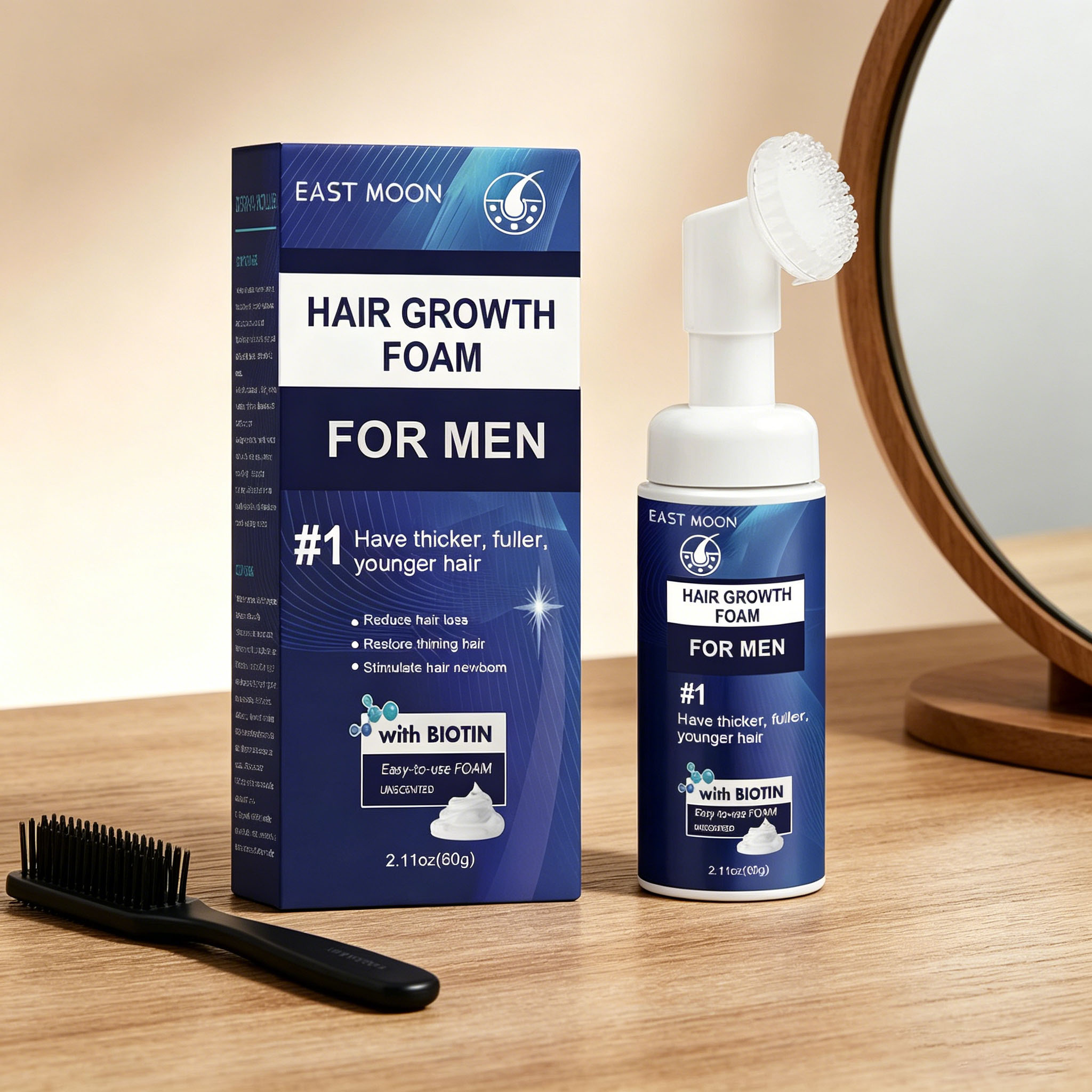 Busa Penumbuh Rambut Sikat Sil - Hair Care Naturally ulasan dan harga