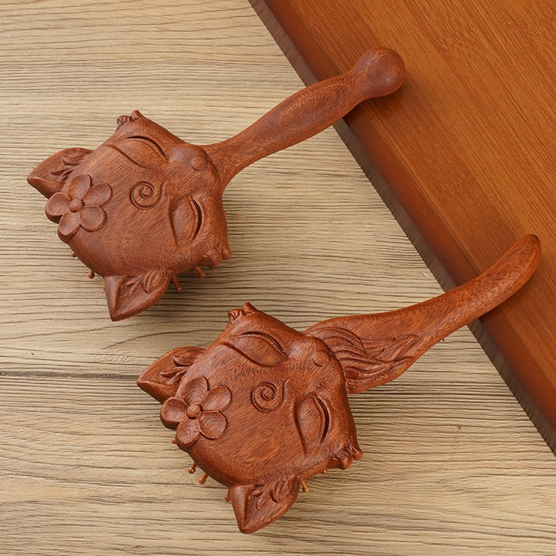 Sisir Kayu Cendana Bentuk Hewa - Hair Care Gift ulasan dan harga