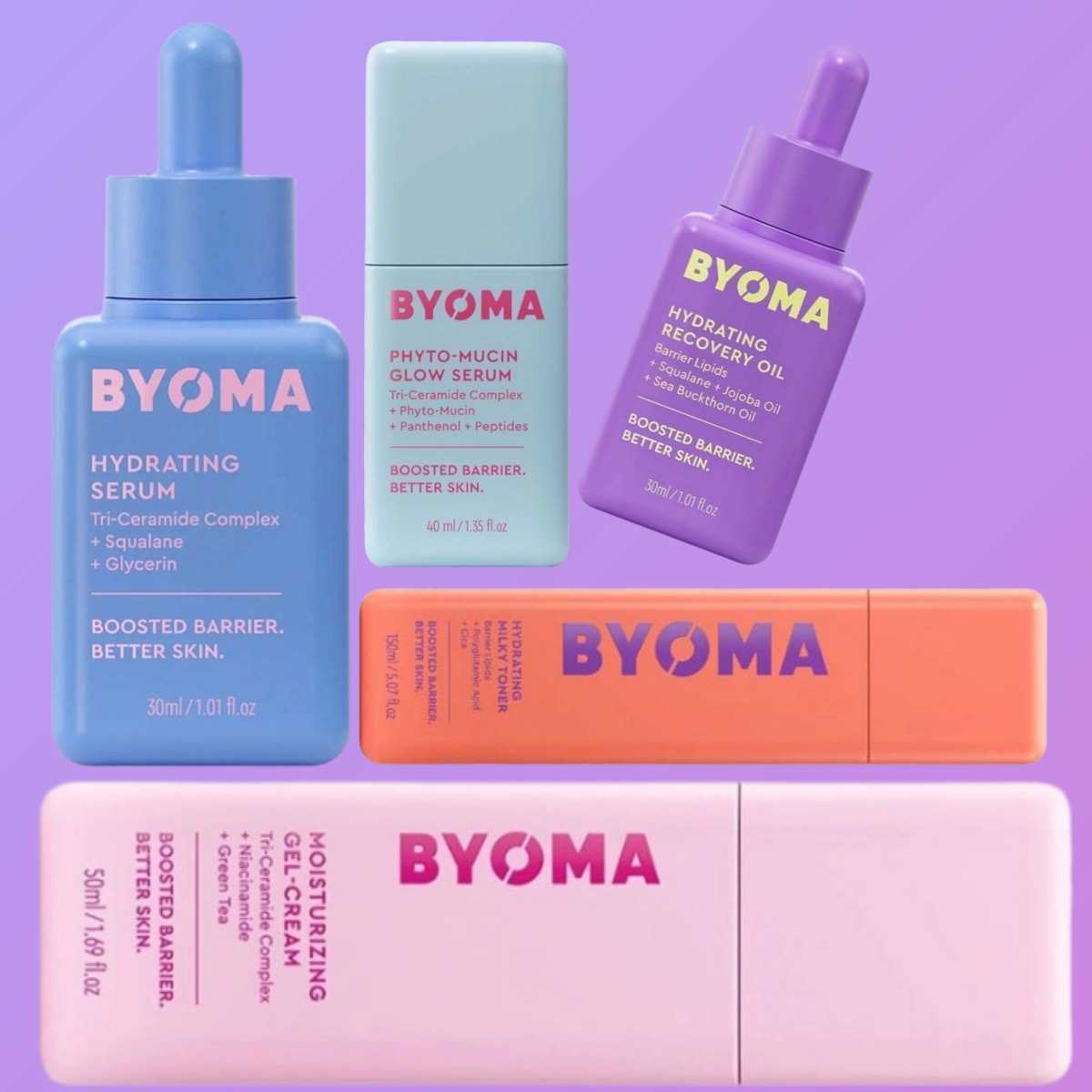 BYOMA Krim Wajah Gel Pelembab  - Hair Care Gisou ulasan dan harga