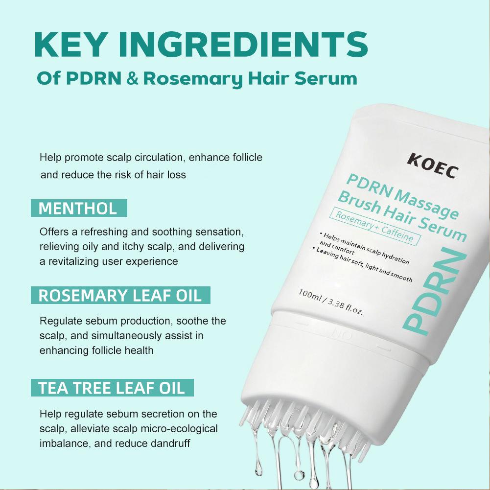 Serum Rambut KOEC PDRN Dengan  - Rosemary Hair Oil ulasan dan harga