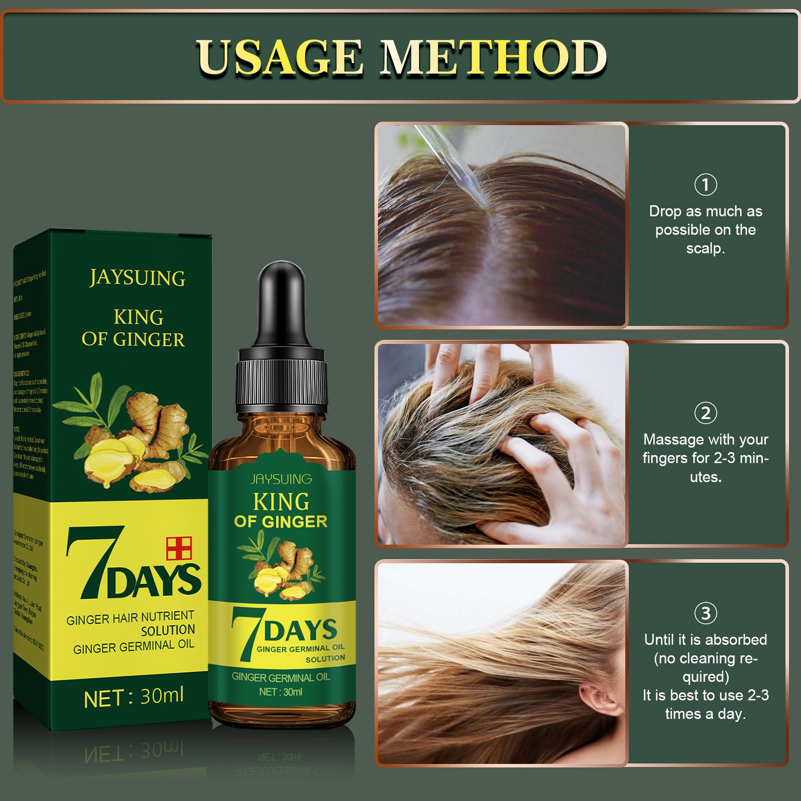 Minyak jahe perawatan rambut,  - Hair Care Gisou ulasan dan harga