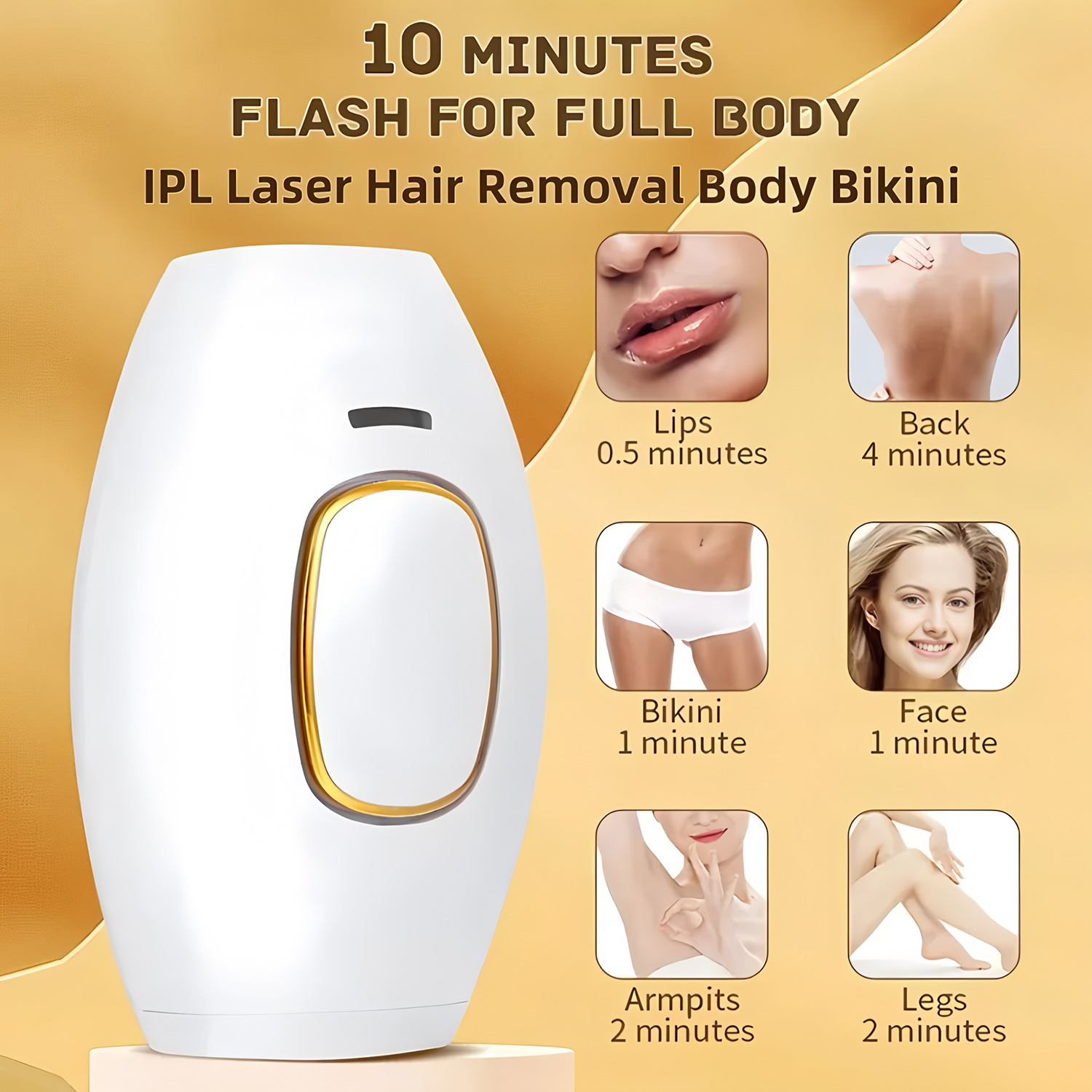 Perangkat Penghilang Bulu Lase - From Home Hair Care ulasan dan harga