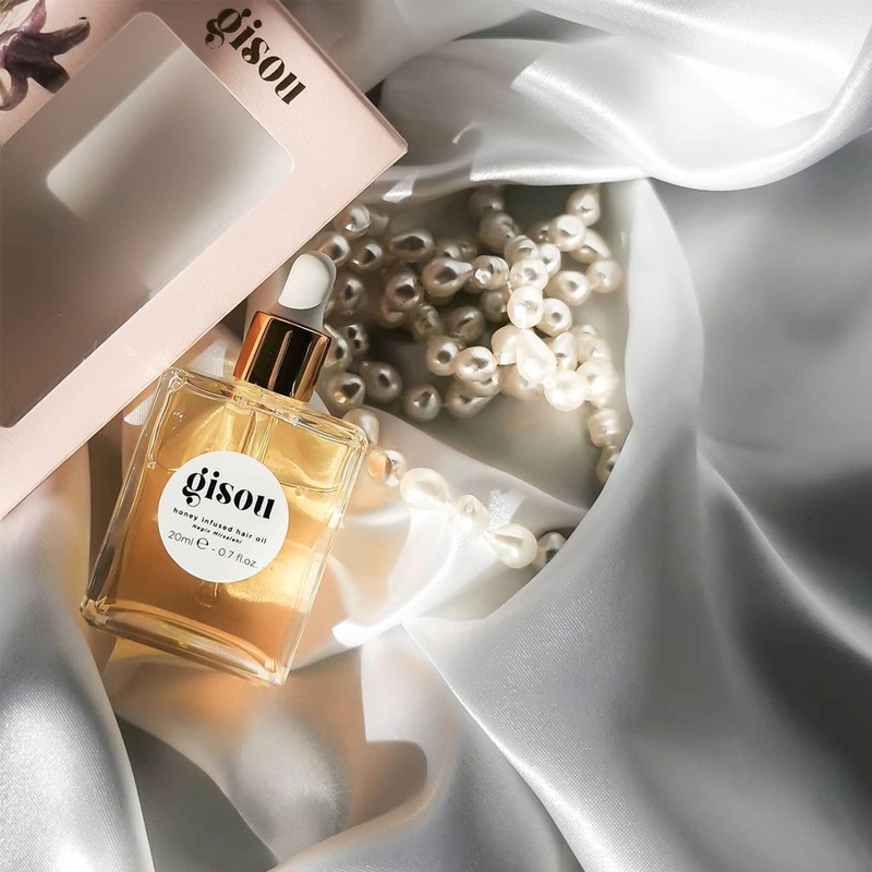 Gisou Minyak Rambut Bibir Infu - Hair Care Gisou ulasan dan harga