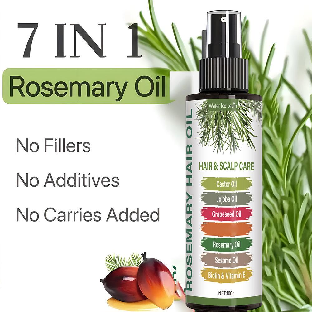 100G Minyak Rosemary Perawatan - Rosemary Hair Oil ulasan dan harga