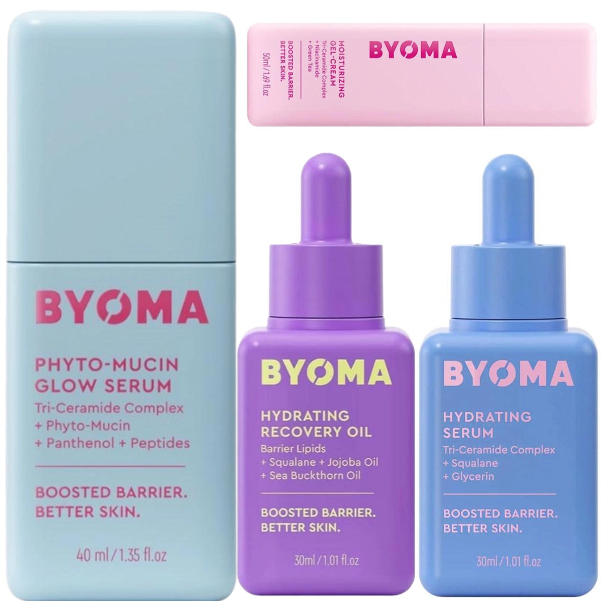 BYOMA Krim Wajah Gel Pelembab  - Hair Care Gisou ulasan dan harga