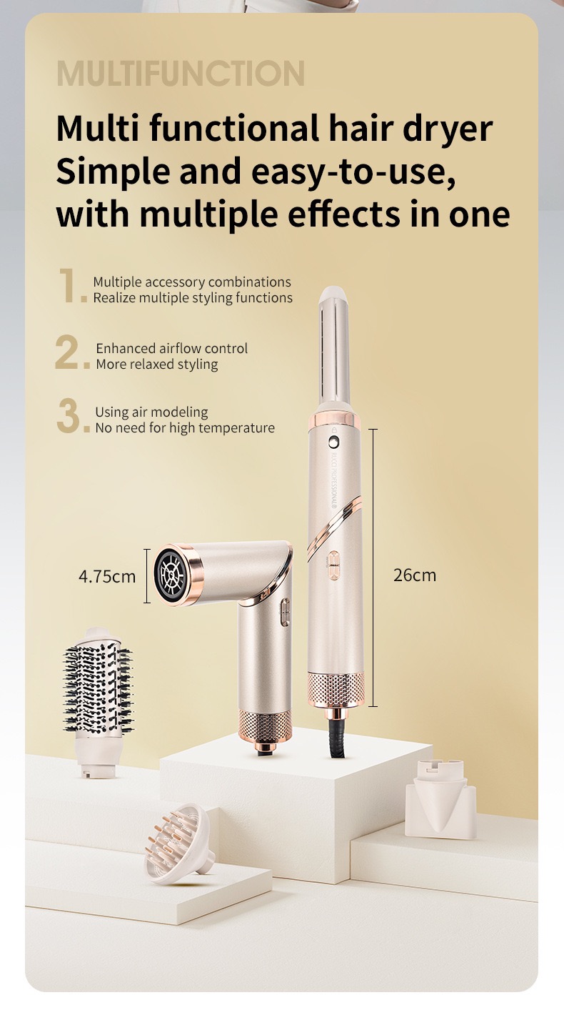 Sisir Pengering Rambut Lipat 9 - From Home Hair Care ulasan dan harga