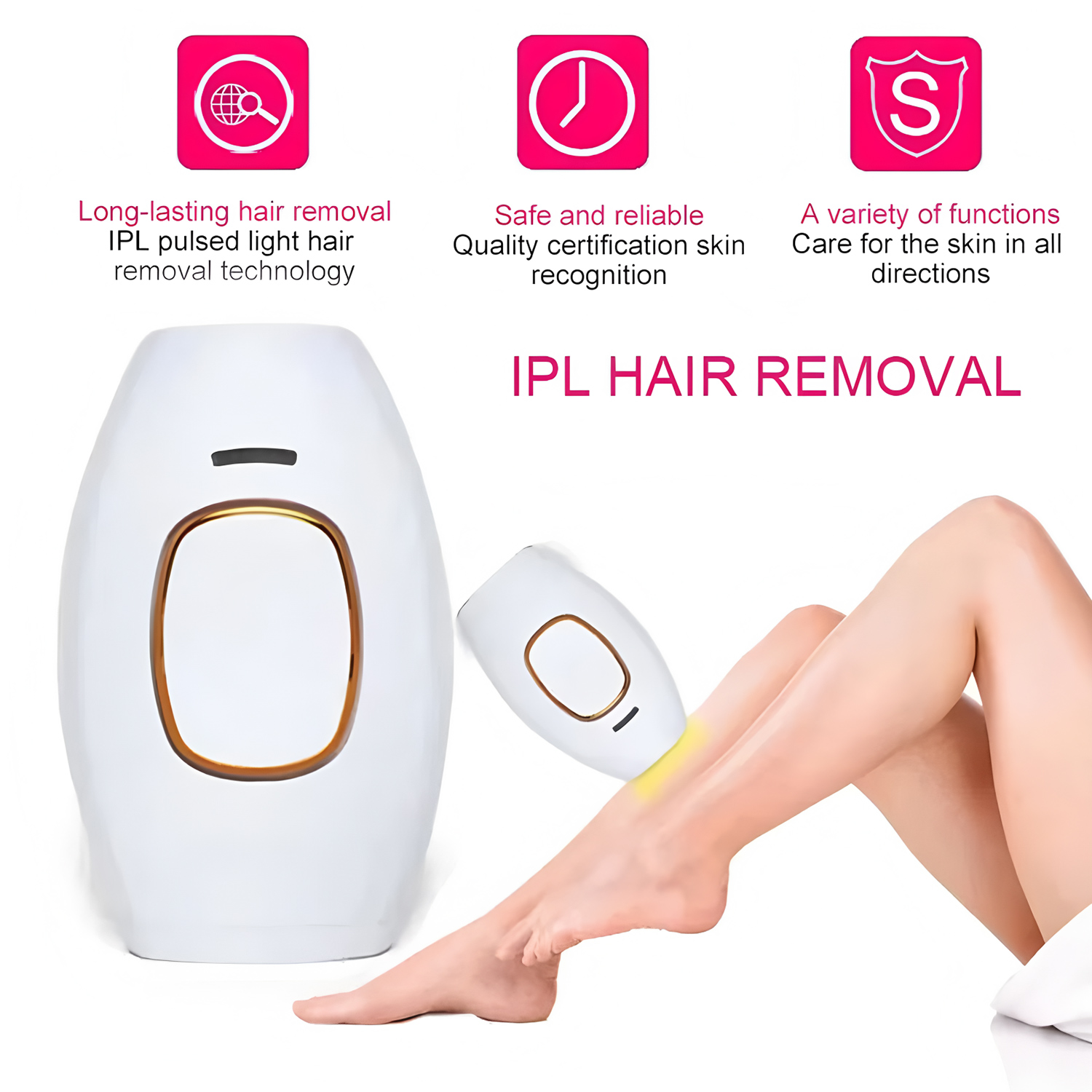 Perangkat Penghilang Bulu Lase - From Home Hair Care ulasan dan harga